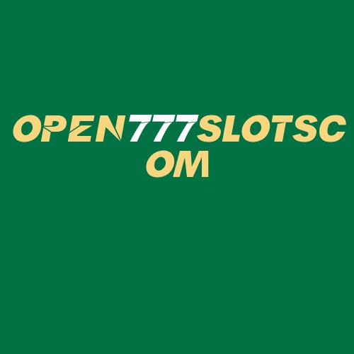 Logo da OPEN777SLOTSCOM